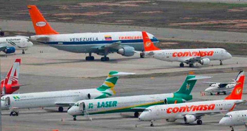 Aeropuerto de Maiquetía vuelos internacionales Colombia tráfico aéreo