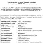 Optimundo Group, C.A. | Oferta Pública de Valorem (Totalmente Garantizada). Emisión 2024 Portada