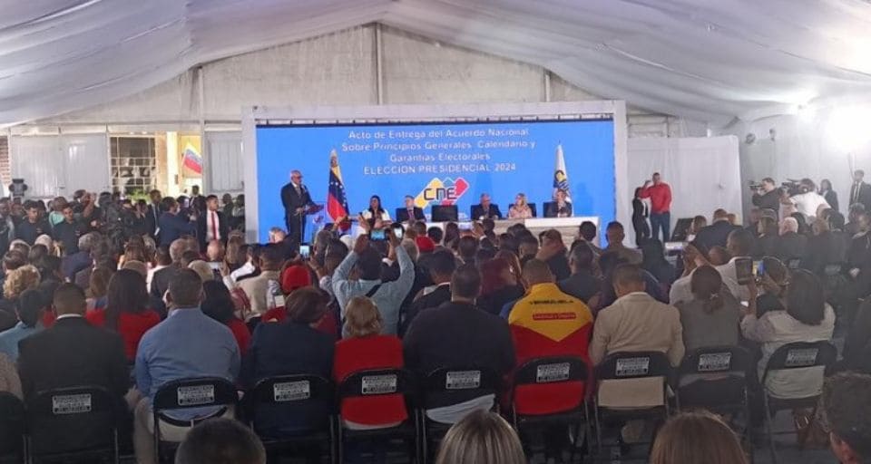 CNE calendario electoral