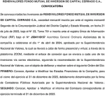 Convocatoria Rendivalores Fondo Mutual de Inversión de Capital Cerrado, C.A. Miniatura