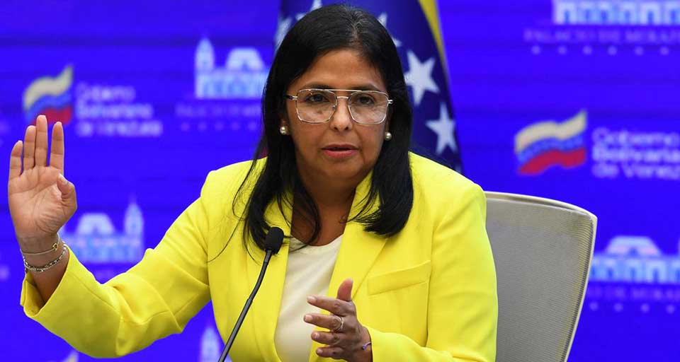 Delcy Rodríguez economía