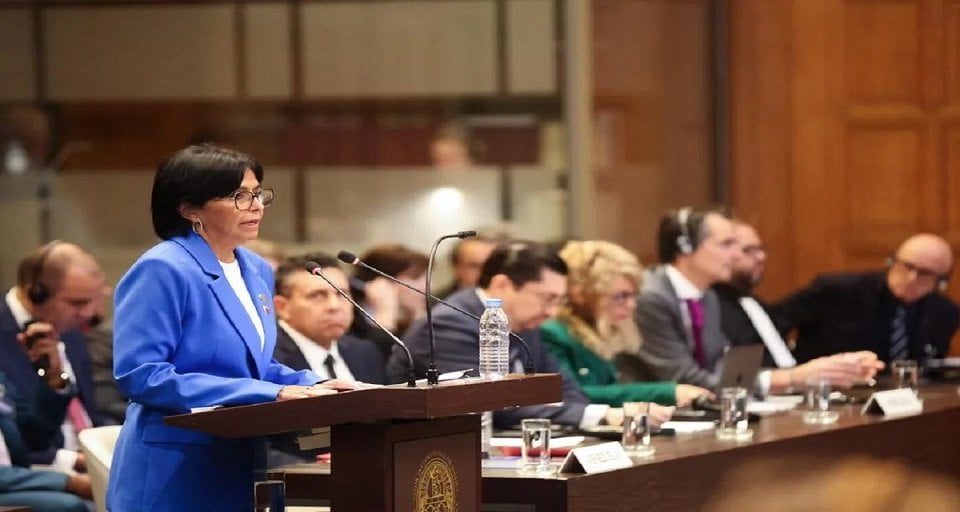 Delcy Rodríguez CIJ