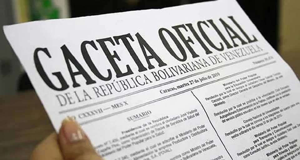 Gaceta Oficial 02