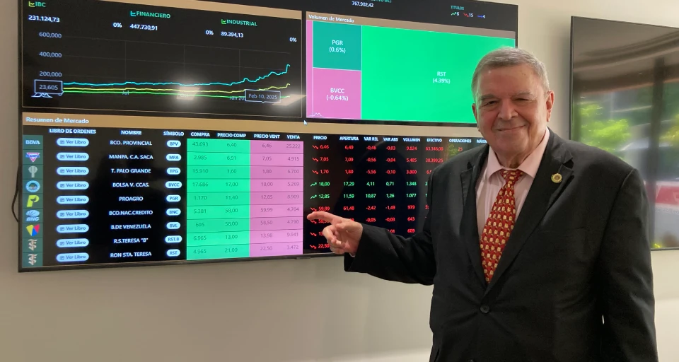 José Grasso Vecchio Bolsa de Caracas