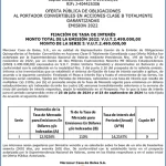 PATRIACELL, C.A. | Fijación de Tasas de Interés. Obligaciones Emisión 2022. Cupón Nº 9 Miniatura