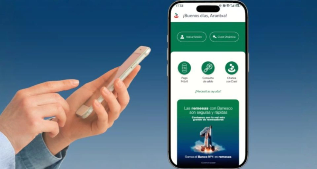 Nuevo diseño de BanescoMovil