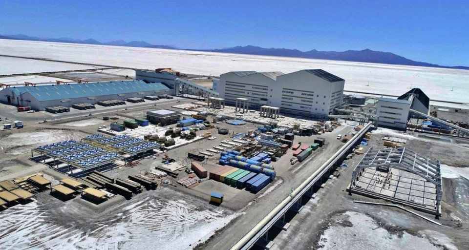 Planta carbonato de litio