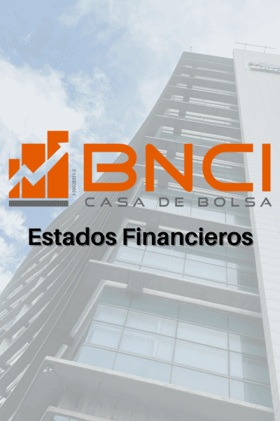 BNCI Casa de Bolsa | Estados Financieros Portada