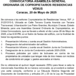 Convocatoria-Asamblea-General-Ordinaria-Copropietarios-Residencia-Venus
