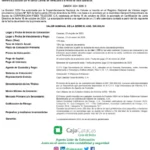 Portada Corporación FIBEX Telecom, C.A, | Oferta Pública de Papeles Comerciales al Portador. Emisión 2024 Serie III