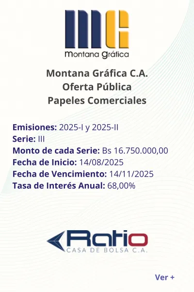 Portada Montana Gráfica | Oferta Pública de Papeles Comerciales Emisiones 2025-I y 2025-II. Serie III