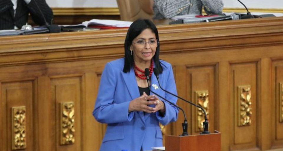 Delcy Rodríguez Presupuesto 2025 exportaciones