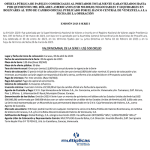 Procafé Lara Aviso de Prensa Papeles Comerciales Emisión 2023 Serie I Miniatura