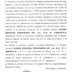 Providencia Sunaval 015 Alianza Servicios Financieros ASF CA Portada