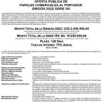Telemic Aviso de Prensa Emisión 2022 Serie-VIII Bs Miniatura